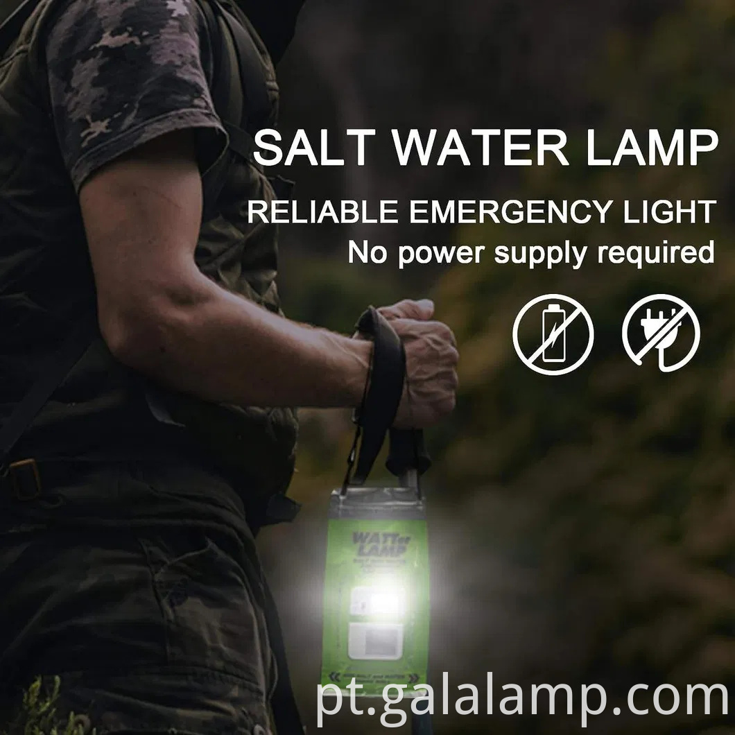 Luz LED versátil final para aventuras de acampamento de água salgada